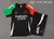 Kit Arsenal Camisa e Short Treino 2024/25 - Preta Verde Vermelha - JSMARTLOJA ESPORTES 