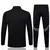 Conjunto Jaqueta Real Madrid 2025/26 Treino Masculino - Preto na internet