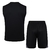 Imagem do Kit Real Madrid 2025/26 Regata e Short Treino - Preta