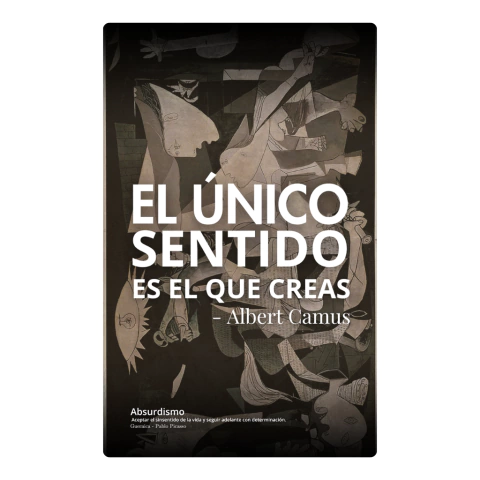 Cuadros Inspiraciones | Absurdismo CAMUS (SENTIDO) - DIGITAL -