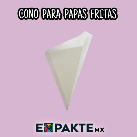 Cono para papas fritas, 200 PIEZAS