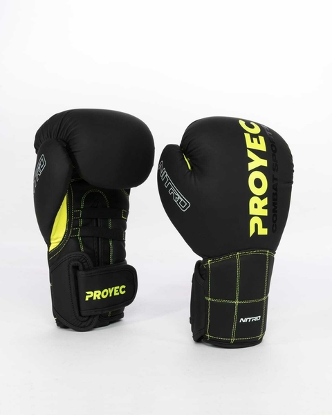 Guantes Proyec Nitro Negro y Amarillo - comprar online