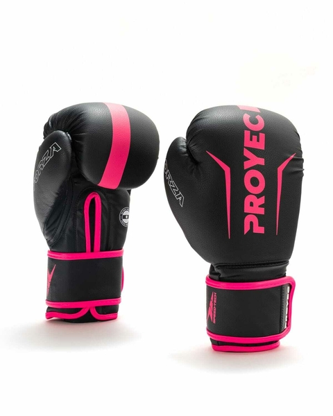 Guantes Proyec Forza Negro y Fucsia - comprar online