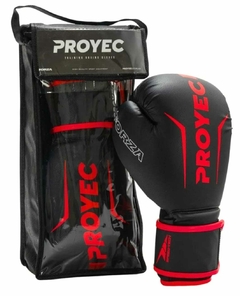 Guantes Proyec Forza Negro y Rojo - tienda online