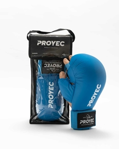 Imagen de Guantines De Karate Profesionales Proyec Azul