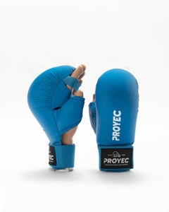 Guantines De Karate Profesionales Proyec Azul - comprar online