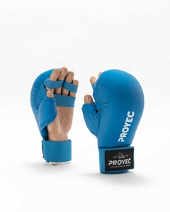 Guantines De Karate Profesionales Proyec Azul
