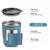 Garrafa térmica isolada a vácuo com tampas, caneca térmica, copos de cerveja - comprar online