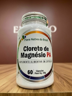 CLORETO DE MAGNESIO PA 60 CAPS - FLORA