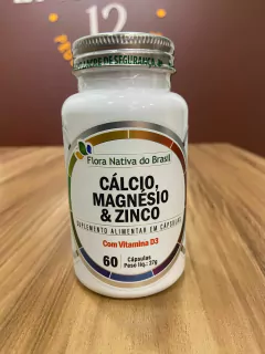 CMZ (CALCIO, MAGNESIO, ZINCO E D3) - 60 CAPS
