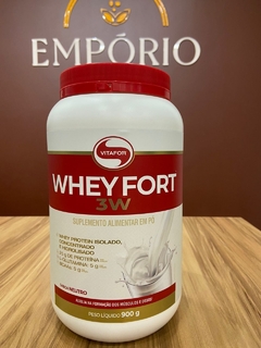 WHEY FORT 3W NEUTRO - 900G - VITAFOR