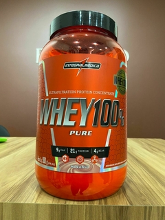 IM WHEY 100% PURE MORANGO 900G