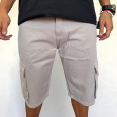 BERMUDAS GABARDINA CARGO - comprar online