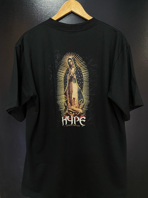 CAMISETA HYPE - OVERSIZED SANT PRETA