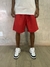 SHORT PLANO C LOGO VERMELHO
