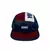 Boné Your Face Five Panel Niño Vermelho E Azul