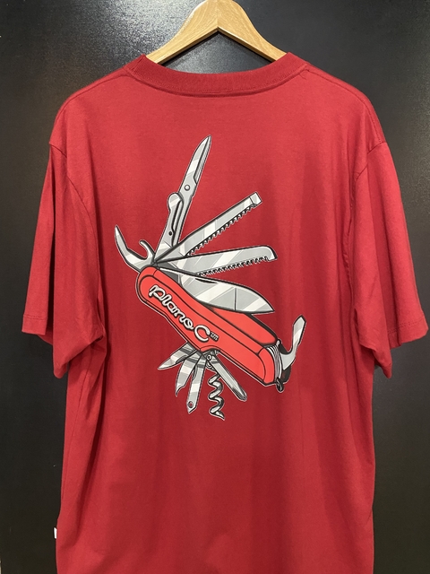 CAMISETA PLANO C CANIVETE - VERMELHA - comprar online