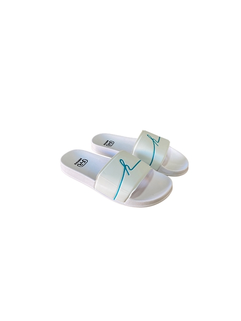 Chinelo Slide Hocks White-Ceu