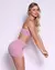 Conjunto Short Básico Cós Fino Chantilly Valência + Top Vivi na internet