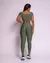 Conjunto Calça Legging Empina Light Verde Floresta + Top Manguinha - comprar online