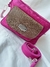 Bandolera fuccia con brillo