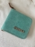 Billetera paris verde agua