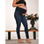Calça Jeans Para Grávidas Gestante Elastano Com Adaptação na Cintura de Elástico Confortável - comprar online