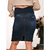 Saia Jeans Para Grávidas Gestante Elastano Com Adaptação na Barriga de Elástico Confortável - C L M global