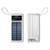 Carregador Portátil Power Bank Solar 10.000mah Com cabos 5 Em1 LED lanterna 4.7 - C L M global