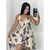 Vestido lenço envelope de ponta verão moda praia - C L M global