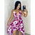 Vestido lenço envelope de ponta verão moda praia - loja online