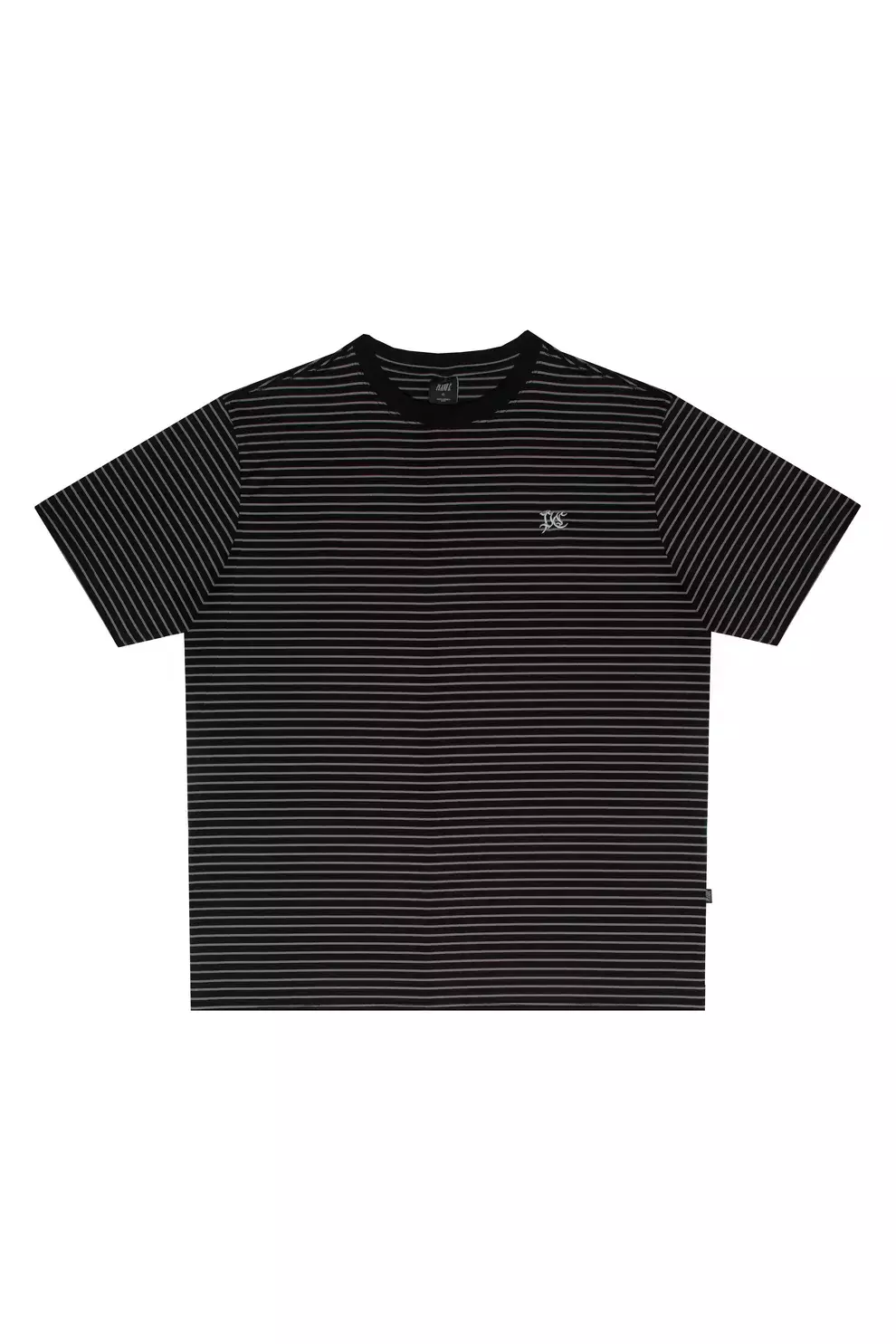 CAMISETA LISTRADA "PC" BLACK