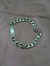 Pulseira masculina 1X1 INOX com plaquinha