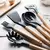 Kit 12 Peças de Utensílios de Cozinha em Silicone com Cabo de Madeira – Antiferrugem, Resistente e Sofisticado