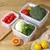 Conjunto de organizadores de gaveta de mesa ilimitados, plástico, transparente, caixa de armazenamento, acessórios de cozinha - comprar online