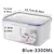 Conjunto de organizadores de gaveta de mesa ilimitados, plástico, transparente, caixa de armazenamento, acessórios de cozinha - CantoSmart