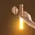 Lâmpada LED Inteligente de Madeira – Luz Noturna com Sucção Magnética e Carregamento USB - CantoSmart