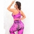 Conjunto Legging empina bumbum com detalhe na coxa e na canela e repirador nas costas do Top - loja online