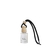 Difusor de autos 10cc - vidrio cordon negro - FLORES BLANCAS - comprar online