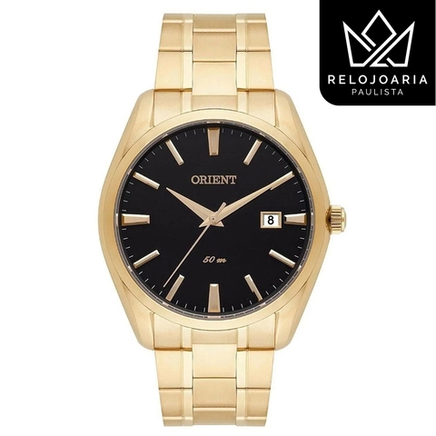 Relógio Orient Masculino Dourado Analógico MGSS1140 P1KX
