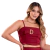 Calça Pantalona + Cropped Conjunto Feminino Red - Tem Desconto
