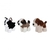 PERRITOS DE RAZA CHICOS WOODY TOYS C/U