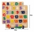 TABLERO ENCASTRE DE MADERA NUMEROS 30X30 MONTESSORI
