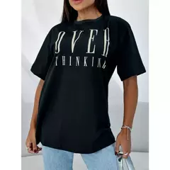 camiseta oversized feminina - Araldi Imports