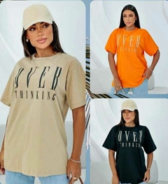 camiseta oversized feminina