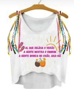 camiseta carnaval brilho de folia