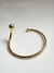 Pulseira bracelete aberta dourado