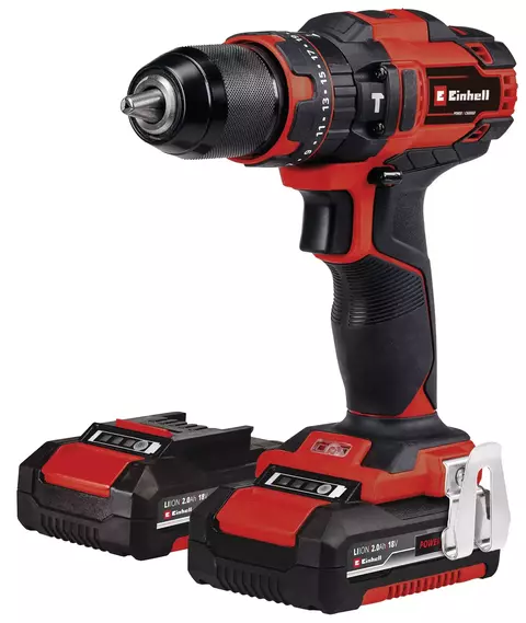 Taladro impacto Inalámbrico EINHELL TE-CD 18/40 Li-i +64 (2x2,0Ah)
