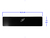 RESPALDERO VIDRIO NEGRO CON LOGO ORIGINAL COCINA WHIRLPOOL WFX57 en internet