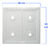 PLANCHA BLANCA FRENTE RECTO ORIGINAL COCINA LONGVIE 13231/13331 en internet